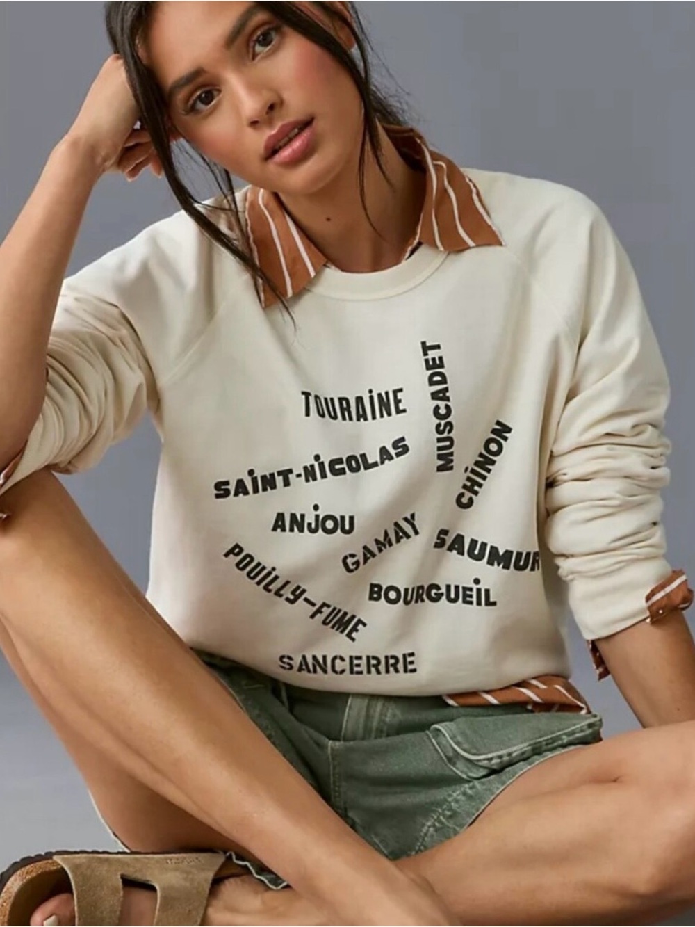 Clare V Valle de Loire sweatshirt M